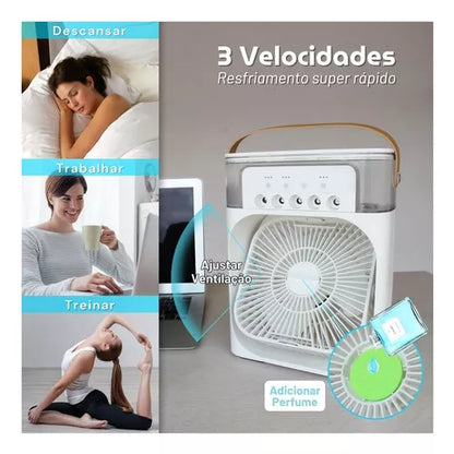 Air cooler 3 en 1 ventilador portatil